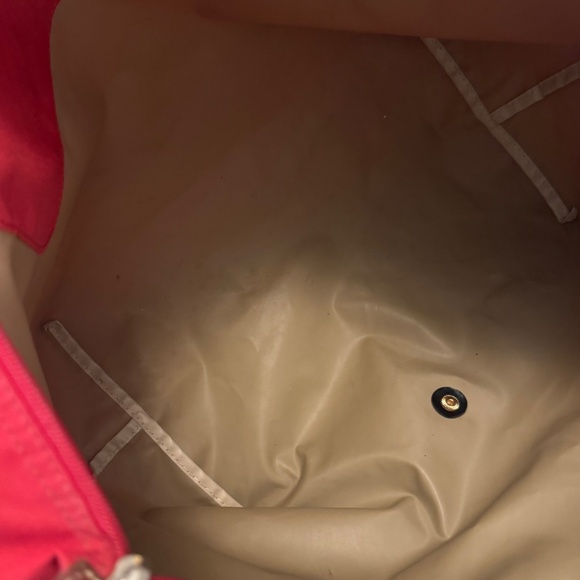 Longchamp Le Pliage - Large with Long Shoulder Straps - Bright Red - Picture 7 of 12